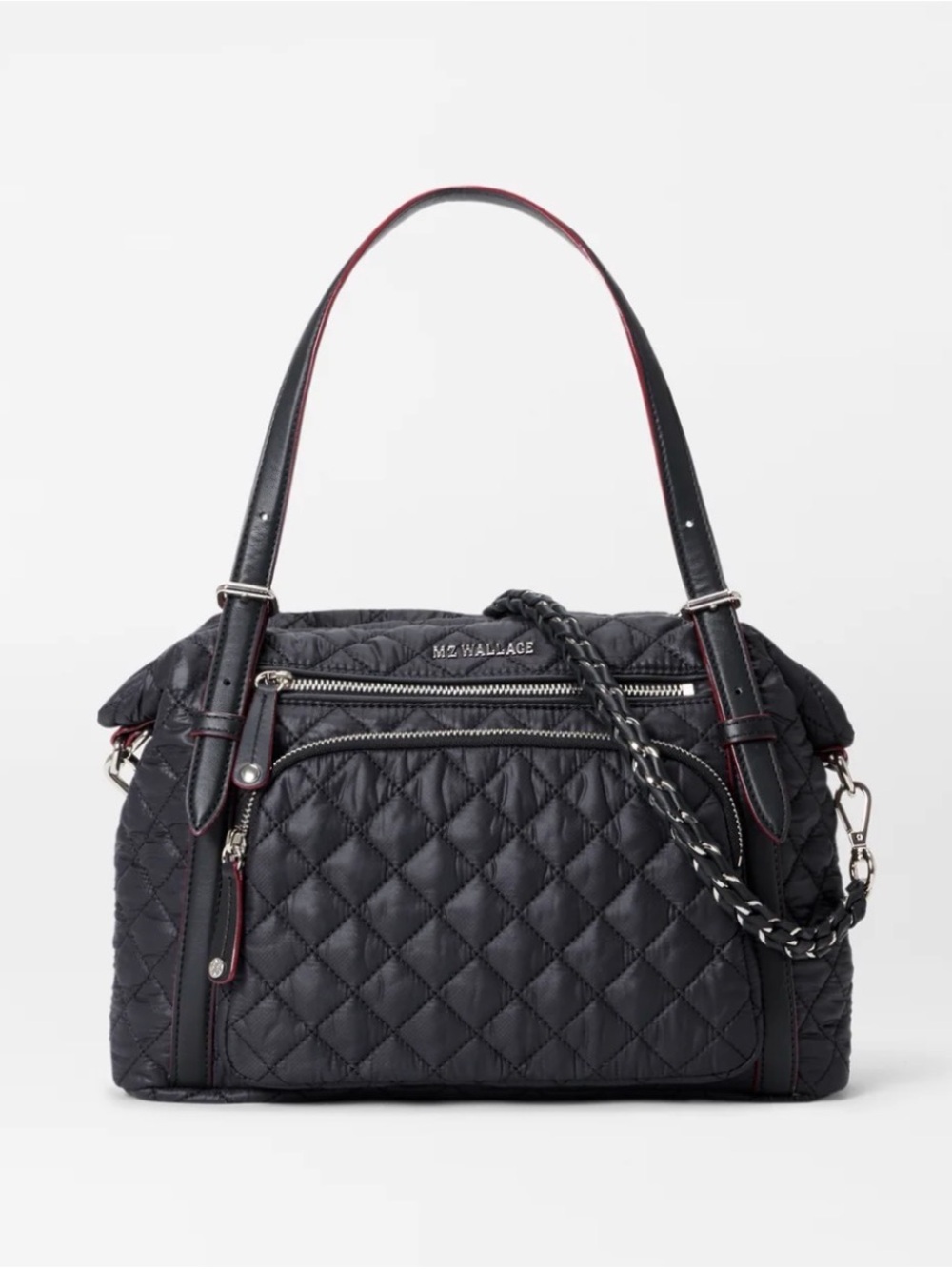 MZ Wallace Black Crosby Everywhere Tote